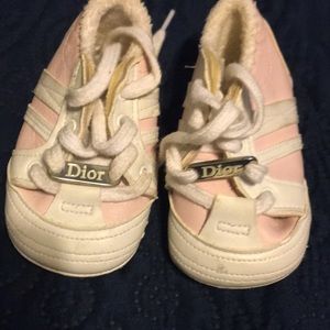 Worn baby dior shoes